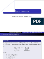 Revisão - Função Logaritmica