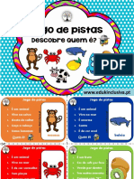 Jogo de Pistas Detetive