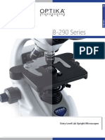 OPTIKA Microscopy Catalog - Laboratory - B-290