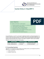 Lesson 5: Voucher Entry in Tally - ERP 9