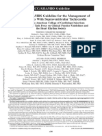 2015 ACC/AHA/HRS Guideline For The Management of Adult Patients With Supraventricular Tachycardia