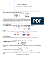 Acid and Base Titrations