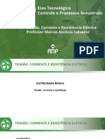 Eletricidade Básica Tensão - Corrente e Resistência