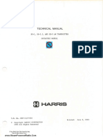 Harris SX-1 Operators Manual