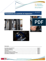 Prestations en Contrôle Et Inspection: Fiche Technique