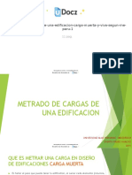 Metrado de Cargas de Una Edificacion Carga Muerta y Viva Segun Rne Peru 1 80068 Downloable 1098597