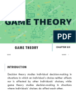 Chapter 6 Game Theory