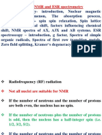 NMR and Esr