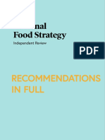 National Food Strategy Recommendations in Full