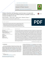 Voltage Relaxation and Impedance Spectroscopy As In-Operando Methods For The Detection of Lithium Plating