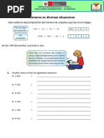 Ficha Matemáticas Lunes 18