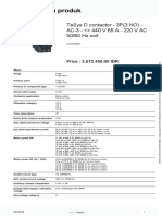 TeSys Deca Contactors - LC1D65AM7