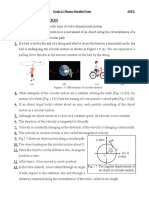 1.3 Circular Motion: Circle, or Rotation Along A Circular Path