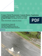 Corpus Christi Consent Decree Negotiation and Implementation