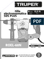 ROEL-60N: Rotomartillo Electroneumático Sds Plus