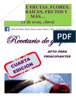 Recetario de Grupo Cuarta Edición