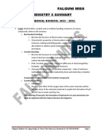 02 CHEM X ICSE SUMMARY Chemical Bonding