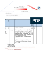 Planificación Fisica - Supletorio - Remedial 3I-J