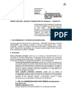 Grupo N°03 - Demanda de Desnaturalizacion de Contrato Cas y Pago de Beneficio Sociales