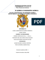 Informe 2-Alania-Pinto Quim. Orgánica