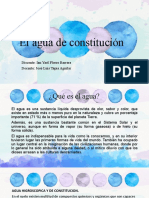 Agua de Constitucion by Ian Yael