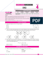 Imo Sample Paper Class-4