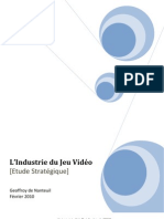 Analyse Et Etude Stratégique de L'industrie Du Jeu Vidéo