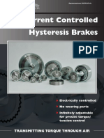 Current Controlled Hysteresis Brakes: Transmitting Torque Through Air