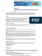 Penguard Express ZP: Technical Data Sheet Application Guide