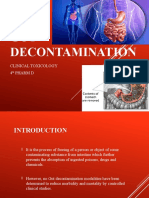 GUT Decontamination: Clinical Toxicology 4 Pharm D