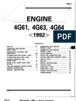 89-93 4G63 Engine Manual