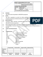 Medioint Lifescience PVT - LTD.: Standard Operating Procedure