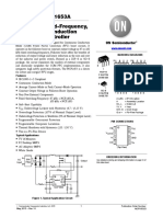 NCP1653, NCP1653A Compact, Fixed-Frequency, Continuous Conduction Mode PFC Controller