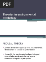 Theories in Environmental Psychology