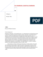 Chapter 2: Theoretical Framework / Conceptual Framework: - Rrls