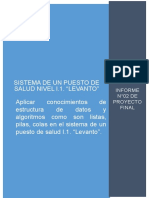 Informe N°02 de Proyecto Final de Estructura