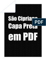 Sumario Sao Cipriano Capa Preta em PDF