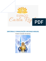 Sintonia e Canalização Arcanjo Miguel