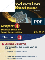 Business Ethics and Social Responsibility