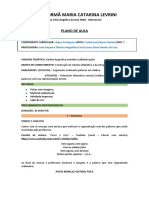 Plano de Aula - ALFABETIZAÇÃO e LETRAMENTO