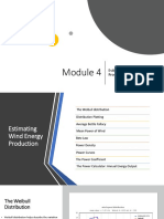 Estimating Wind Energy Production