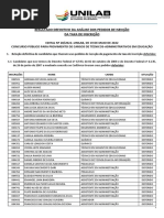 Resultado Definitivo Da Análise Dos Pedidos de Isenção Da Taxa de Inscrição