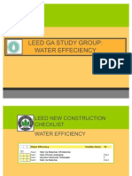 LEED GA Water Efficiency