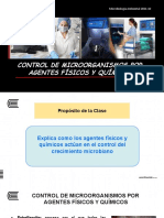 Control de Microorganismos Por Agentes Físicos y Químicos