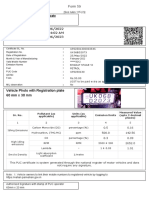 Pollution Under Control Certificate: Form 59