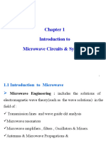 Introduction To Microwave Circuits & Systems