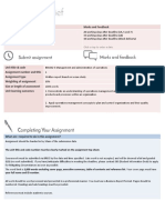 Submission Deadline Marks and Feedback