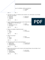 Engineering Shop: Multiple Choice