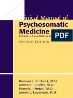 Clinical Manual of Psychosomatic Medicine A Guide To Consultati