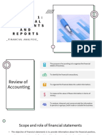 Chapter 1 - Financial Statements and Reports